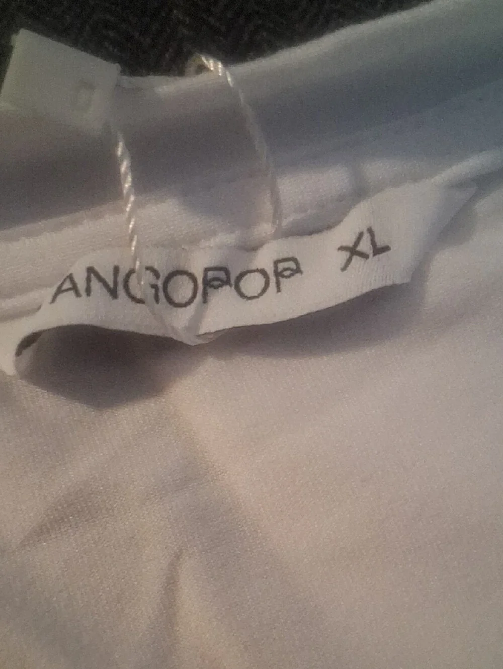 MANGOPOP White Long Sleeve Crew Neck Bodysuit XL